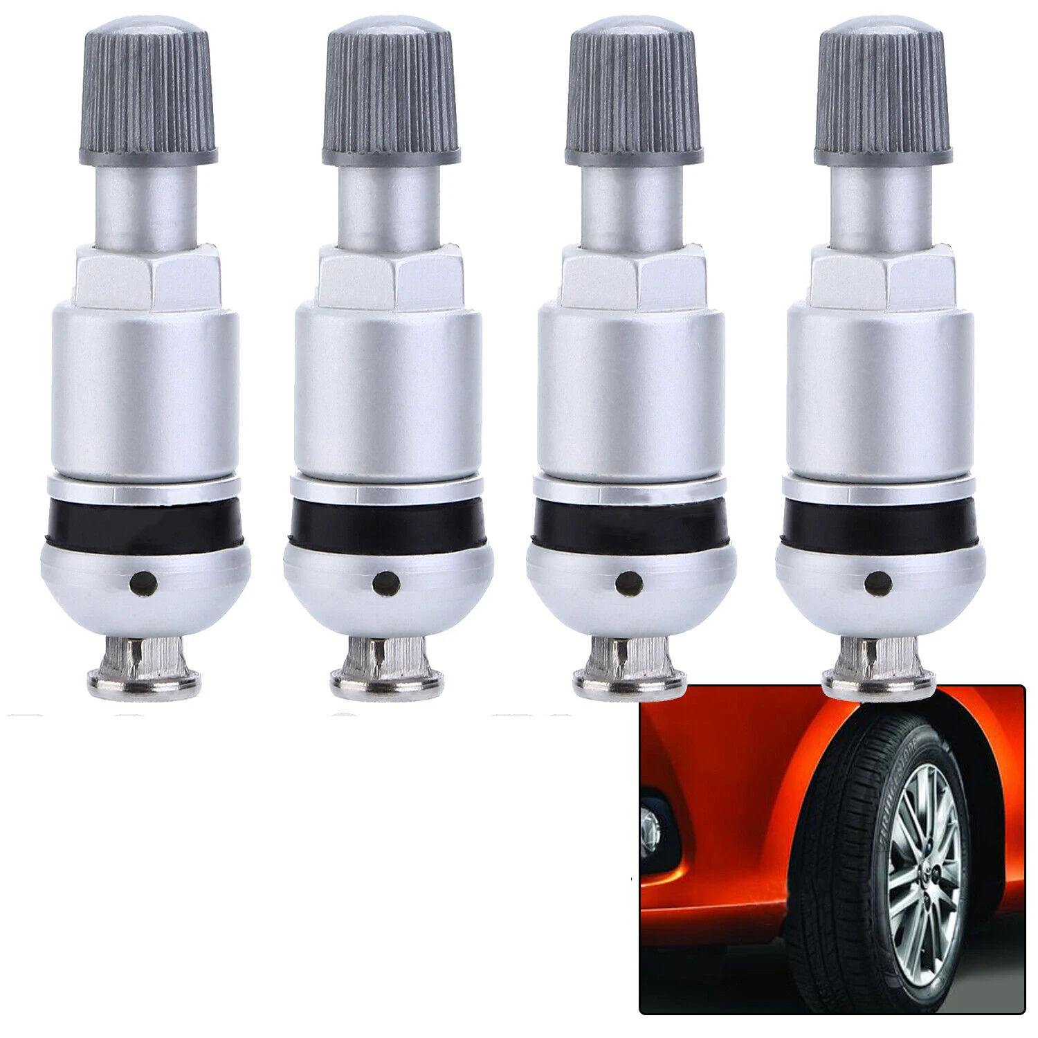 Шиновые клапаны TPMS для Mercedes Audi BMW VW, комплект для ремонта стержня вентиля, 4 шт.
Шиновые клапаны TPMS для Mercedes Audi BMW VW, комплект для ремонта стержня вентиля, 4 шт.