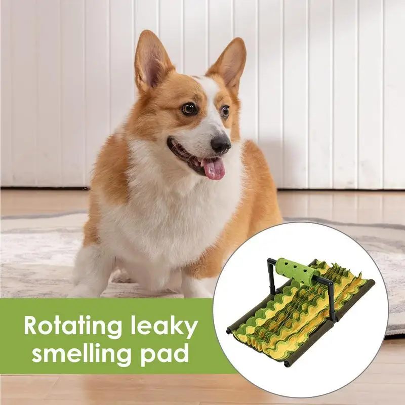 Dog Sniffing Mat Multifunctional Rotating Interactive Dog Sniffing Mat Dog Hiding Food Self Healing Relief Toy Pet Supplies 
Dog Sniffing Mat Multifunctional Rotating Interactive Dog Sniffing Mat Dog Hiding Food Self Healing Relief Toy Pet Supplies