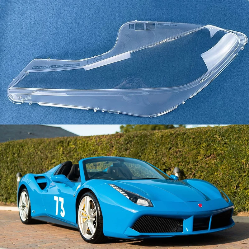For Ferrari 488 2015 2016 2018 2018 2019 Car Accessories Headlight Cover lamp Shell Lampshade Transparent Shade Mask Plexiglass
For Ferrari 488 2015 2016 2018 2018 2019 Car Accessories Headlight Cover lamp Shell Lampshade Transparent Shade Mask Plexiglass