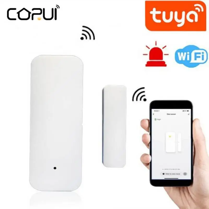 Смарт-детекторы открытой/закрытой двери CoRui Tuya, работает с приложением Smartlife Google Home Alexa WiFi Window Sensor
Смарт-детекторы открытой/закрытой двери CoRui Tuya, работает с приложением Smartlife Google Home Alexa WiFi Window Sensor