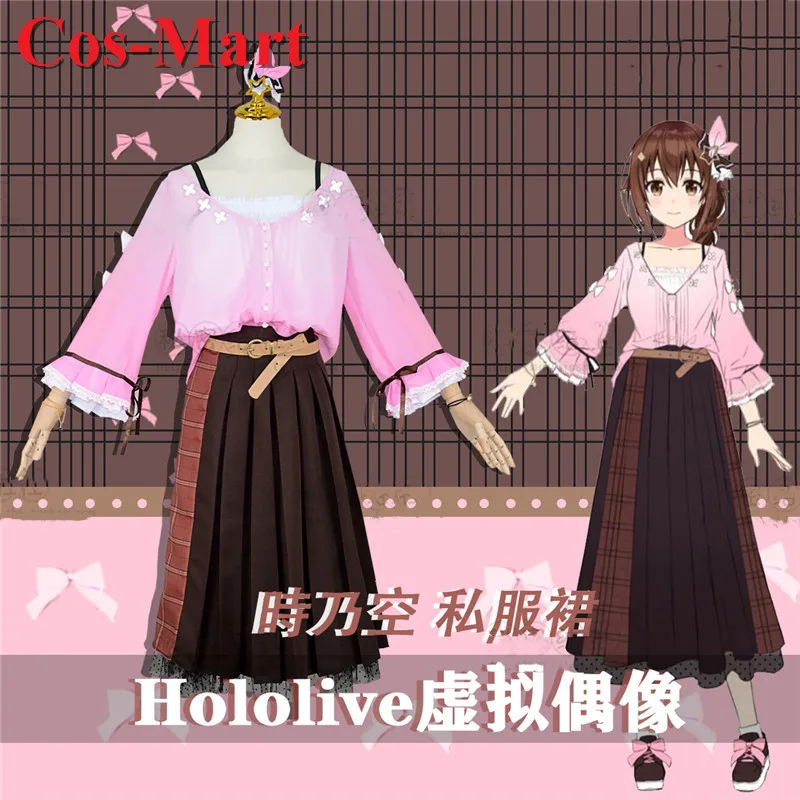 Cos-Mart Anime Vtuber Hololive Tokino Sora Cosplay Costume Lovely Sweet Personal Uniforms Activity Party Role Play Clothing
Cos-Mart Anime Vtuber Hololive Tokino Sora Cosplay Costume Lovely Sweet Personal Uniforms Activity Party Role Play Clothing