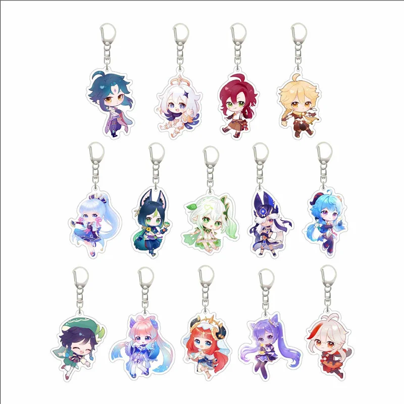 Anime Genshin Impact Venti Cosplay Keychain Acrylic Cute Figure Kaedehara Kazuha Xiao Keyrings Kawaii Bags Key Chains Fans Gift
Anime Genshin Impact Venti Cosplay Keychain Acrylic Cute Figure Kaedehara Kazuha Xiao Keyrings Kawaii Bags Key Chains Fans Gift