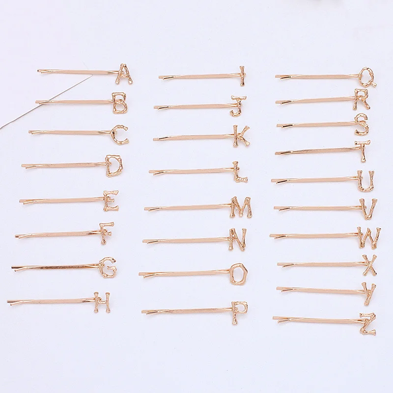 40PCS 6cm Golden Alphabet HairPins English Letters Bobby Pins Clips Metal Words Hair Sliders for Women Kids
40PCS 6cm Golden Alphabet HairPins English Letters Bobby Pins Clips Metal Words Hair Sliders for Women Kids