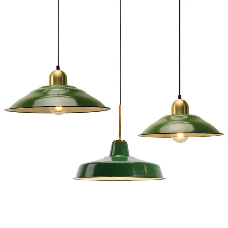 Retro Industrial Pendant Light Creative Restaurant Chandelier Living Room Table Decoration Hanging Lamp Green Lighting Fixture
Retro Industrial Pendant Light Creative Restaurant Chandelier Living Room Table Decoration Hanging Lamp Green Lighting Fixture