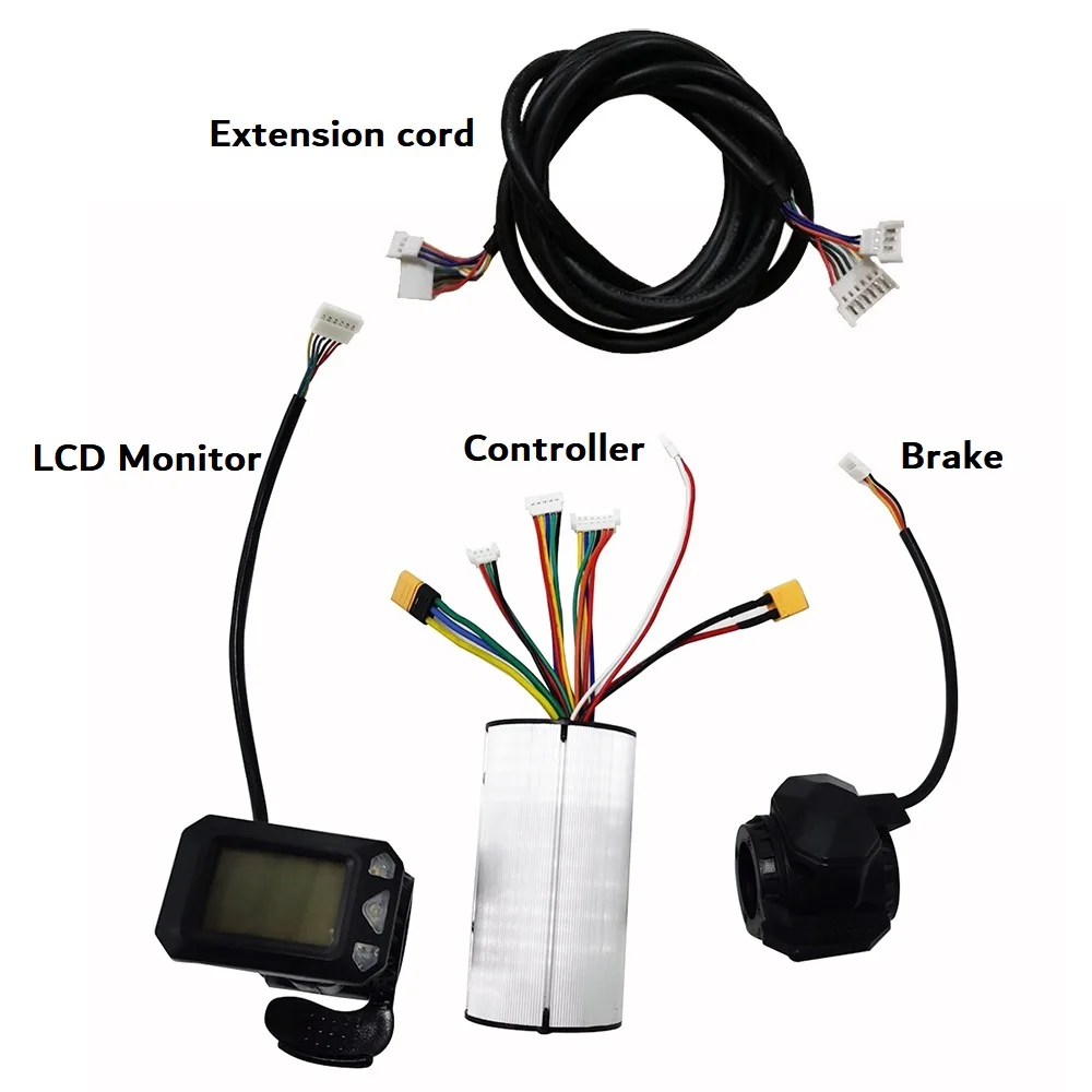 5.5 Inch 24/36V Carbon Fiber Electric Scooter Bike Controller LCD Display Monitor Brake Set Brushless DC Motors Accessories
5.5 Inch 24/36V Carbon Fiber Electric Scooter Bike Controller LCD Display Monitor Brake Set Brushless DC Motors Accessories
