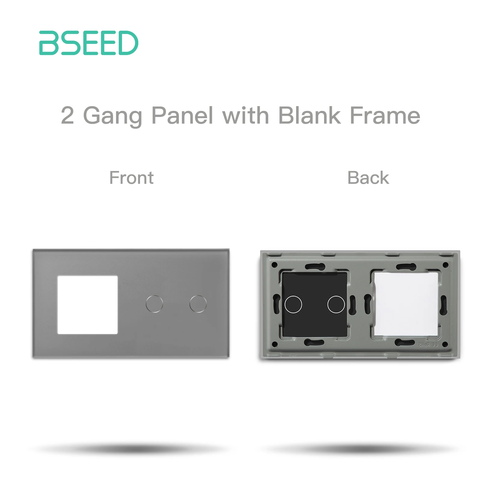 Стеклянные панели BSEED для розеток и выключателей
Стеклянные панели BSEED для розеток и выключателей