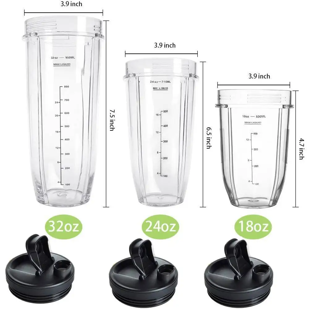 3 шт., чашки для блендера Nutri Ninja BL480, BL490, BL640, BL680
3 шт., чашки для блендера Nutri Ninja BL480, BL490, BL640, BL680