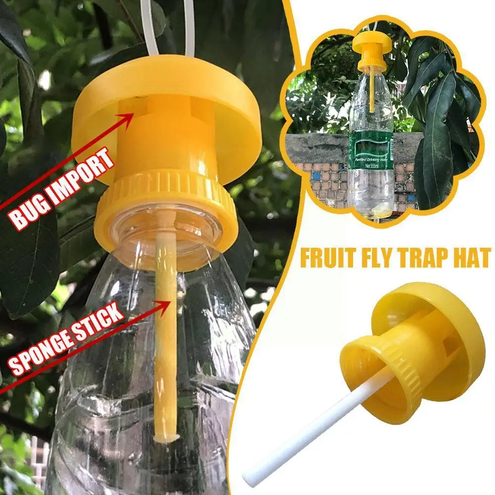 Household Fly Trap Fruit Fly Trap Bottle Plastic Control Catcher Killer Fly Garden Indoor Wasp Fruit Trap Outdoor Pest D2u8
Household Fly Trap Fruit Fly Trap Bottle Plastic Control Catcher Killer Fly Garden Indoor Wasp Fruit Trap Outdoor Pest D2u8