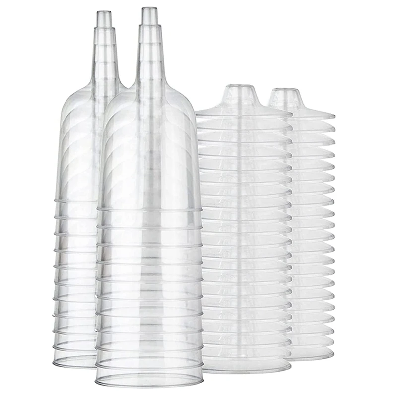 Clear Plastic Wine Glass Recyclable - Shatterproof Wine Goblet - Disposable & Reusable Cups For Champagne, Dessert 80Pcs
Clear Plastic Wine Glass Recyclable - Shatterproof Wine Goblet - Disposable & Reusable Cups For Champagne, Dessert 80Pcs