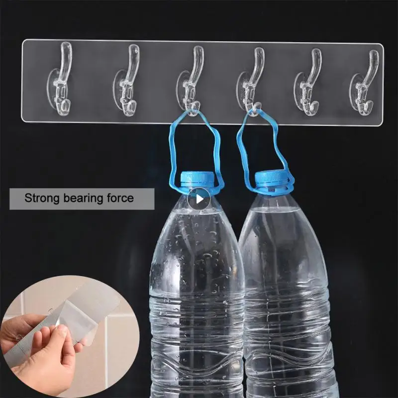 Настенная подвеска, прочный крючок, прозрачные настенные крючки, Невидимая клейкая наклейка, домашняя искусственная наклейка для ванной ко... 
Настенная подвеска, прочный крючок, прозрачные настенные крючки, Невидимая клейкая наклейка, домашняя искусственная наклейка для ванной ко...