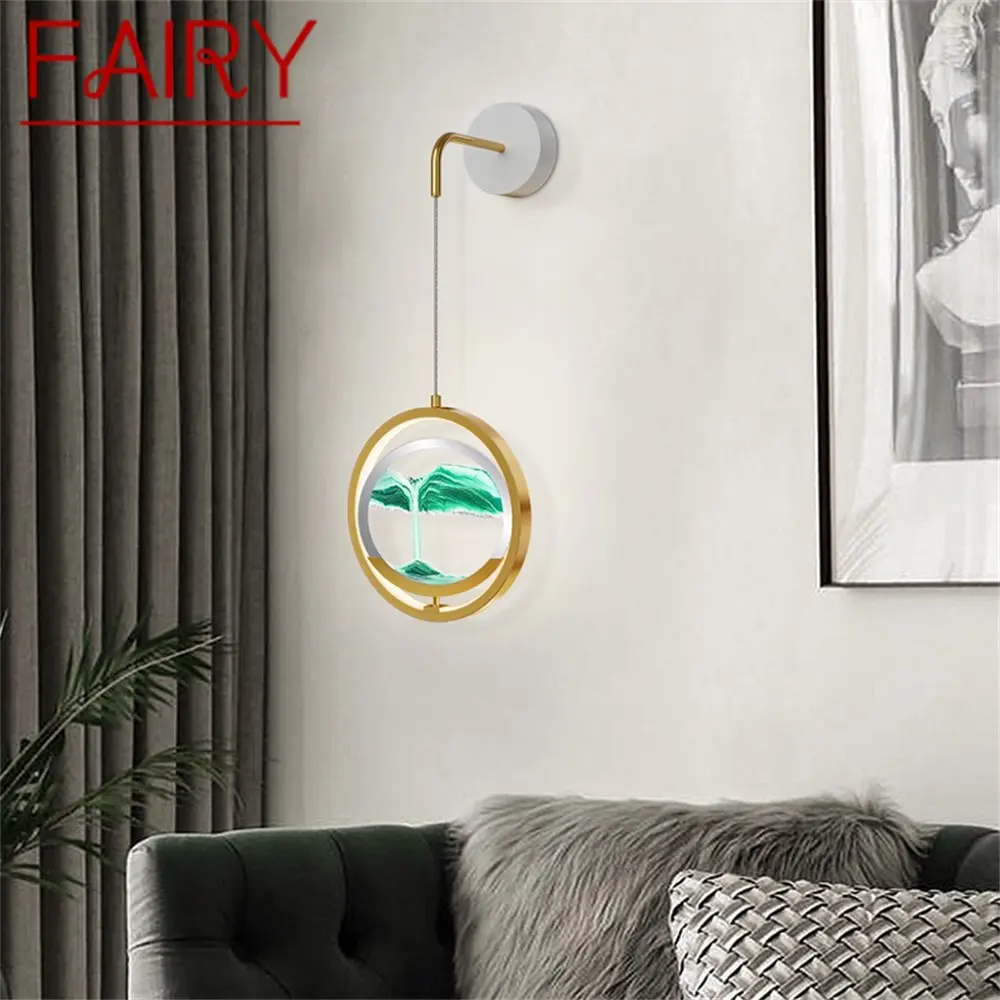 FAIRY Interior Hourglass Wall Lamp LED 3 Colors Creative Glass Design Sconce Light for Home Living Bedroom Decor
FAIRY Interior Hourglass Wall Lamp LED 3 Colors Creative Glass Design Sconce Light for Home Living Bedroom Decor