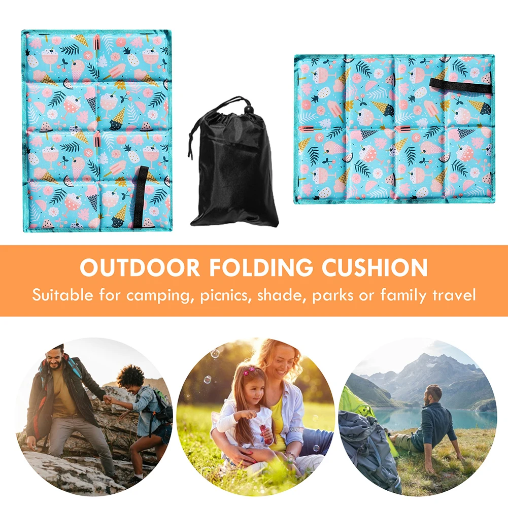 Folding Seat Cushion Moisture-proof Sit Pads Mat Oxford Cloth Cushion Heat-insulating Seat Pads Beach Pad Outdoor Camping
Folding Seat Cushion Moisture-proof Sit Pads Mat Oxford Cloth Cushion Heat-insulating Seat Pads Beach Pad Outdoor Camping