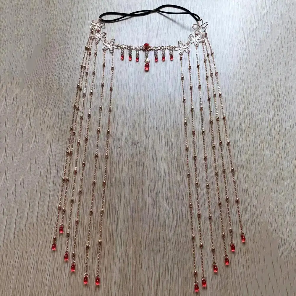 Bridal Head Chain Flower Pattern Headdress Rhinestone Long Tassel Hair Ornament Lightweight Drop Headpiece Hair Ornament
Bridal Head Chain Flower Pattern Headdress Rhinestone Long Tassel Hair Ornament Lightweight Drop Headpiece Hair Ornament