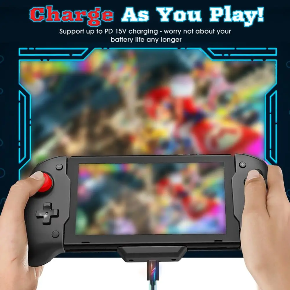 Gamepad Wireless Gamepad Built-in 6-axis Gyro Joystick Gamepads Dual Shock Motion Control Accessories For Switch Type-c
Gamepad Wireless Gamepad Built-in 6-axis Gyro Joystick Gamepads Dual Shock Motion Control Accessories For Switch Type-c