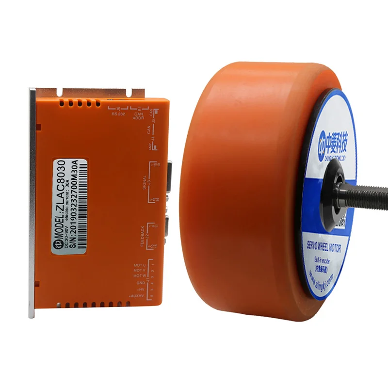 8 inch 48V 40N.m high torque brushless electric wheel hub motor 1024 encoder agv dc ro-bot servo motor and dc motor controller
8 inch 48V 40N.m high torque brushless electric wheel hub motor 1024 encoder agv dc ro-bot servo motor and dc motor controller