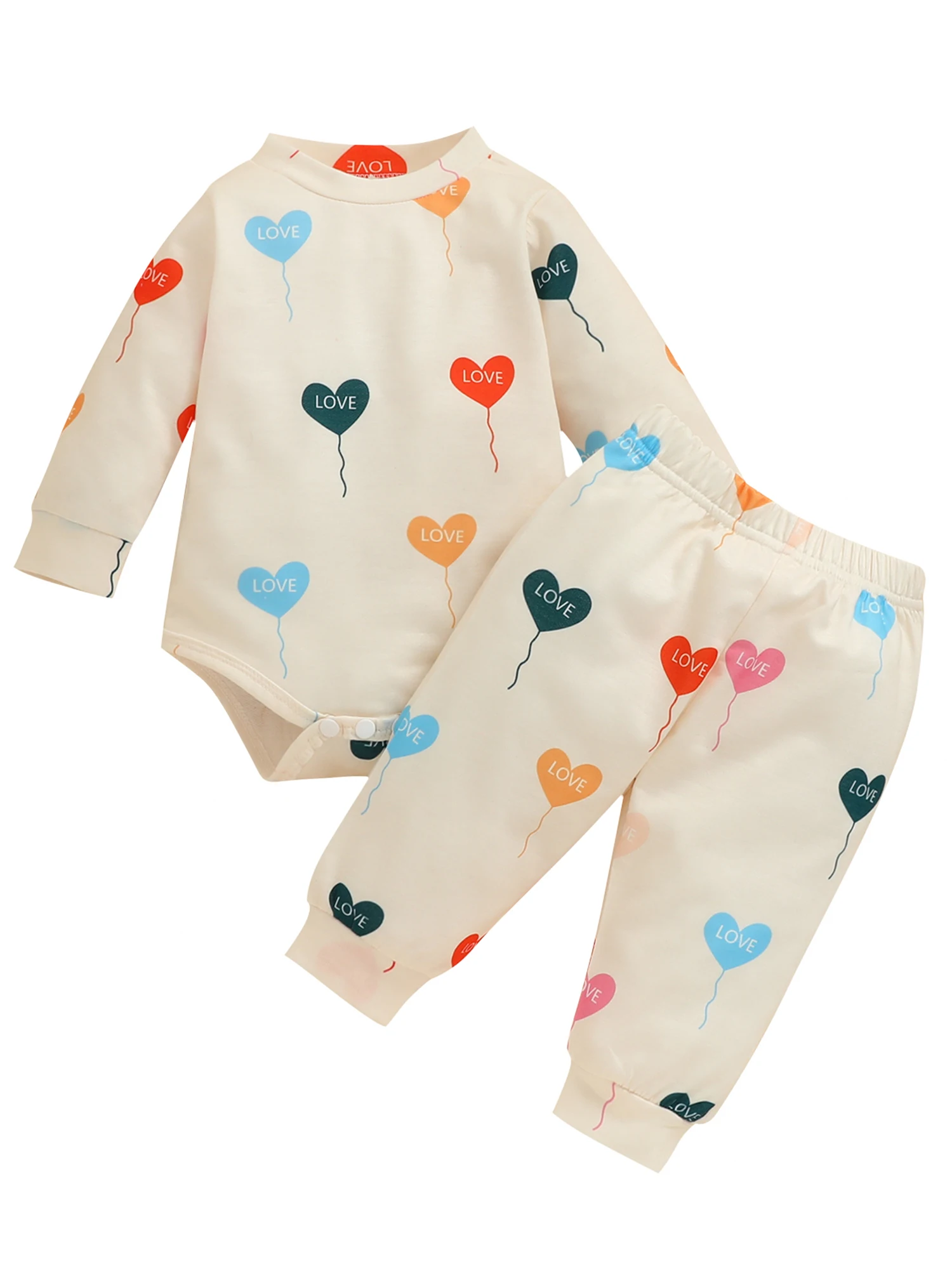 Комбинезон с длинным рукавом и сердечками, на День святого Валентина
Комбинезон с длинным рукавом и сердечками, на День святого Валентина