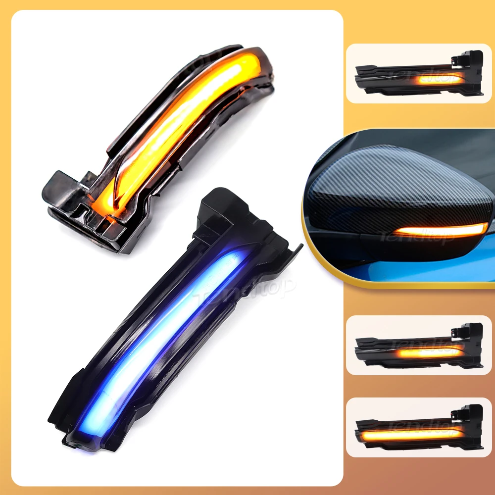 2pcs Dynamic LED Turn Signal Light Blinker Sequential Lamp Rearview Mirror Turn Signal Light For Ford Focus 4 MK4 2019 2020 LHD
2pcs Dynamic LED Turn Signal Light Blinker Sequential Lamp Rearview Mirror Turn Signal Light For Ford Focus 4 MK4 2019 2020 LHD