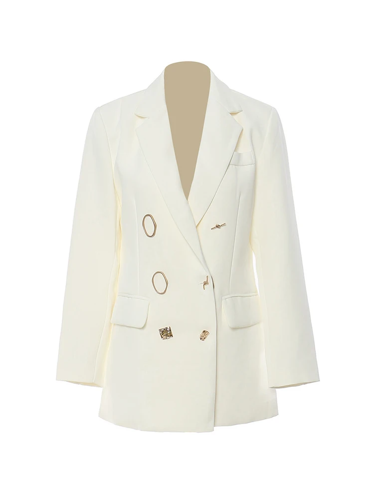 HIGH STREET Newest 2023 Fashion Designer Jacket Women's Colorful Buttons Double Breasted Long Blazer
HIGH STREET Newest 2023 Fashion Designer Jacket Women's Colorful Buttons Double Breasted Long Blazer