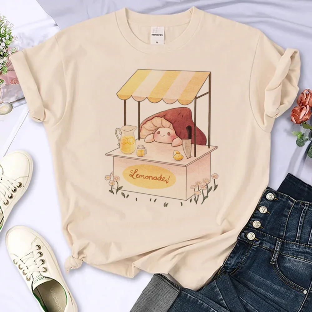 Cottagecore футболки с грибами женские Y2K футболки с графическим принтом японская Одежда Манга 
Cottagecore футболки с грибами женские Y2K футболки с графическим принтом японская Одежда Манга