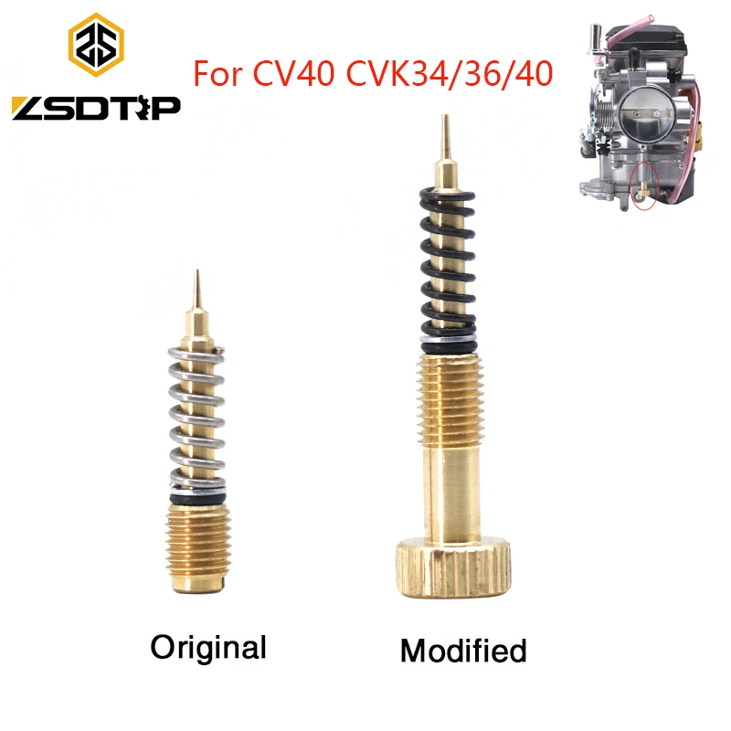ZSDTRP 1PC Motorcycle Carburetor Air Adjusting Screw Idle Mixture Fuel Ratio Screw For Harley CV40 For Keihi CVK34 CVK36 CVK40
ZSDTRP 1PC Motorcycle Carburetor Air Adjusting Screw Idle Mixture Fuel Ratio Screw For Harley CV40 For Keihi CVK34 CVK36 CVK40