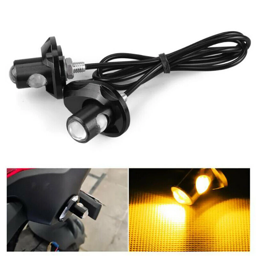 2Pcs LED Motorcycle Signal Lamp Super Bright LED Car Number License Plate Tail Rear Light Brake Fog Lamp Bulb Amber Blinker Ligh
2Pcs LED Motorcycle Signal Lamp Super Bright LED Car Number License Plate Tail Rear Light Brake Fog Lamp Bulb Amber Blinker Ligh