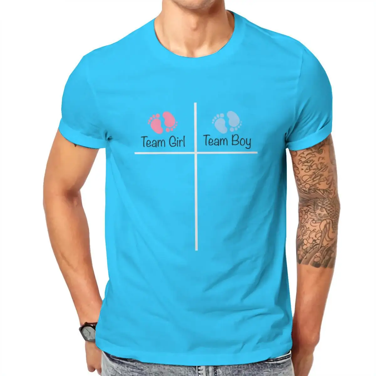 Wholesale Team boy or team girl gender reveal signing shirt Mens T-Shirt Essentials Streetwear Kawaii KoreanStyle Mens 98282
Wholesale Team boy or team girl gender reveal signing shirt Mens T-Shirt Essentials Streetwear Kawaii KoreanStyle Mens 98282