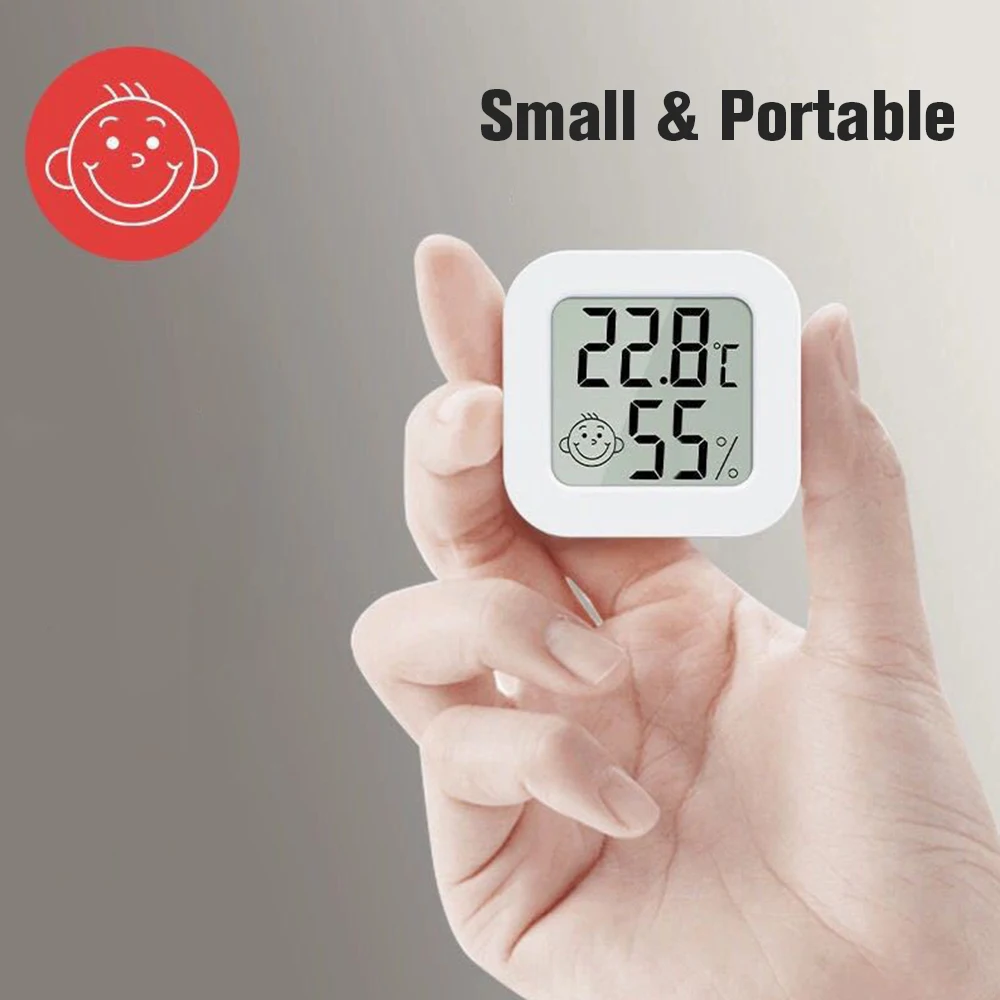Hygrometer Thermometer Mini Indoor Humidity Gauge Monitor with Temperature -10℃-70℃ (14℉-158℉) and Humidity 10%RH-99%RH Sensor
Hygrometer Thermometer Mini Indoor Humidity Gauge Monitor with Temperature -10℃-70℃ (14℉-158℉) and Humidity 10%RH-99%RH Sensor