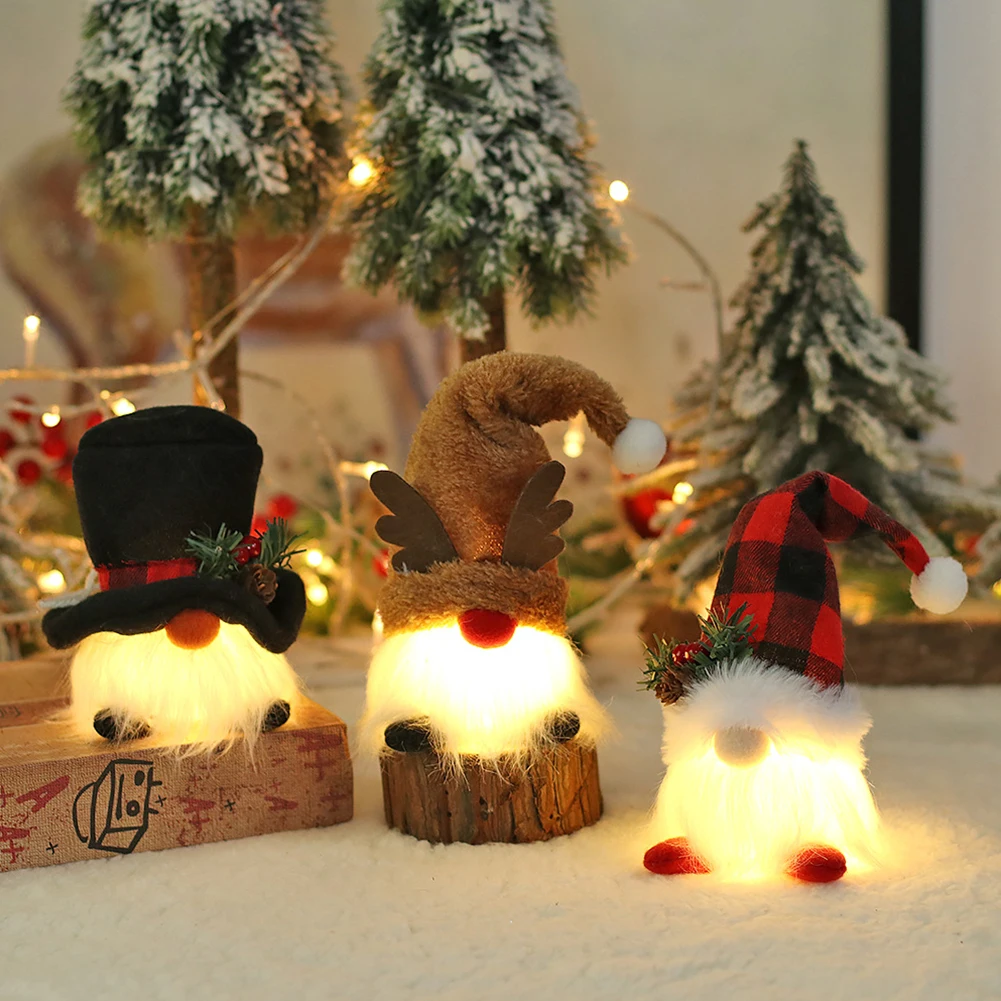 Christmas Light-Emitting Doll Ornaments Decorations Christmas Tree Pendant Christmas Decoration For Home New Year Gifts
Christmas Light-Emitting Doll Ornaments Decorations Christmas Tree Pendant Christmas Decoration For Home New Year Gifts