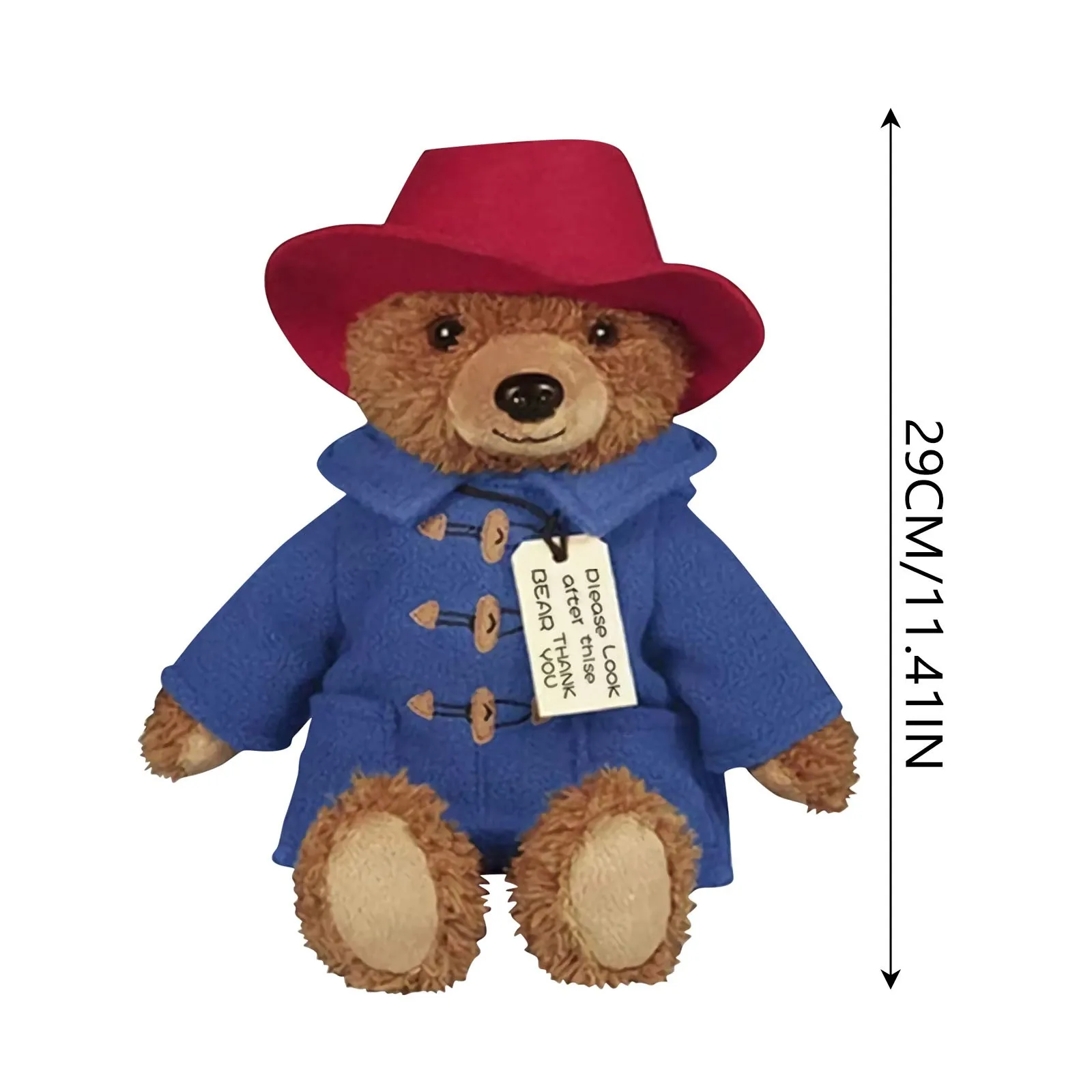 Оригинальный Классический медведь Паддингтона, плюшевая игрушка, милый маленький медведь, Портативная сумка, мягкие куклы, высокое качеств...
Оригинальный Классический медведь Паддингтона, плюшевая игрушка, милый маленький медведь, Портативная сумка, мягкие куклы, высокое качеств...