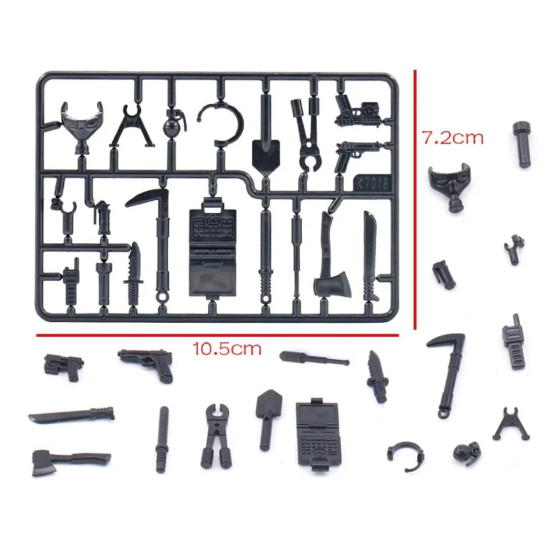 Antigas Mask Military Weapon Gun Accessories SWAT City Soldier Figure Parts Building Blocks Army MOC Bricks Model Gift Toys
Antigas Mask Military Weapon Gun Accessories SWAT City Soldier Figure Parts Building Blocks Army MOC Bricks Model Gift Toys