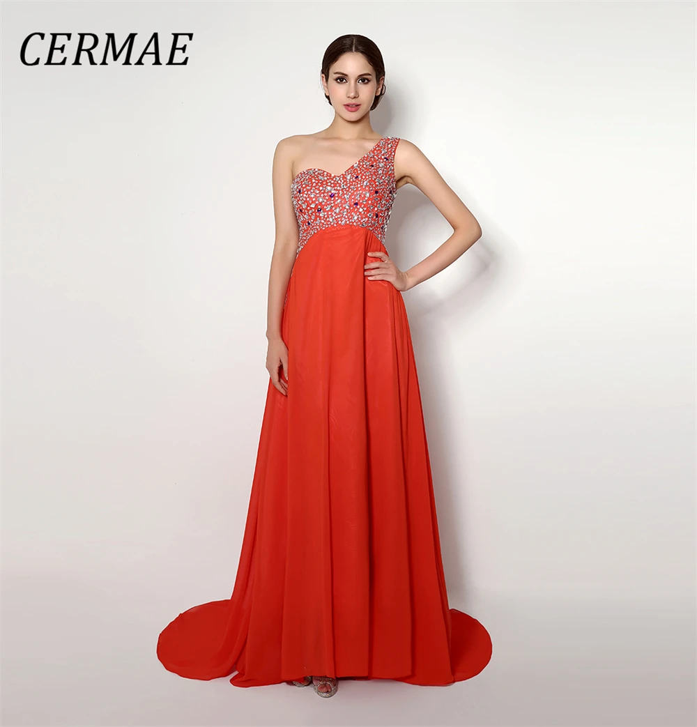 CERMAE One-Shoulder Beaded Chiffon Evening Gown A-Line Prom Red Party Formal Dresses for Women 2023 PHOTO FACTORY PRICE
CERMAE One-Shoulder Beaded Chiffon Evening Gown A-Line Prom Red Party Formal Dresses for Women 2023 PHOTO FACTORY PRICE