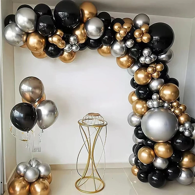 110Pcs Black Balloon Stand Arche Set Garland Kit Wedding Decoration Bride To Be Deco Birthday Gold Metal Balloon Party Supplies
110Pcs Black Balloon Stand Arche Set Garland Kit Wedding Decoration Bride To Be Deco Birthday Gold Metal Balloon Party Supplies
