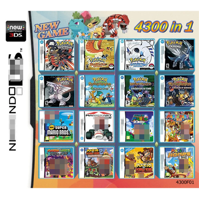 Игровая карта для Switch Game игровая карта-картридж 4300/500/468/208 в 1, поддержка 2DS 3DS 2DSLL 3DSLL
Игровая карта для Switch Game игровая карта-картридж 4300/500/468/208 в 1, поддержка 2DS 3DS 2DSLL 3DSLL