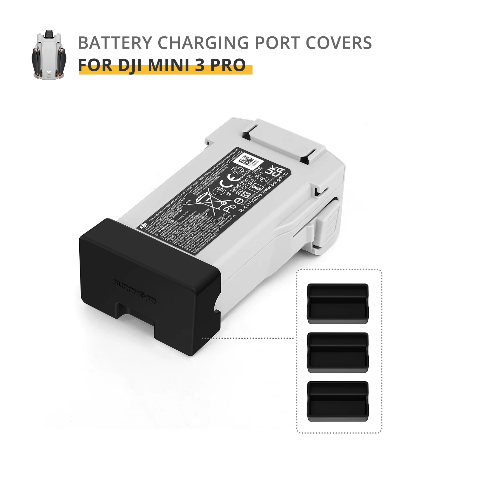 Battery Port Protection Cover for DJI MINI 3 PRO Drone Body Charging Port Dust Proof Plugs Cap for MINI 3 Drone Accessories
Battery Port Protection Cover for DJI MINI 3 PRO Drone Body Charging Port Dust Proof Plugs Cap for MINI 3 Drone Accessories