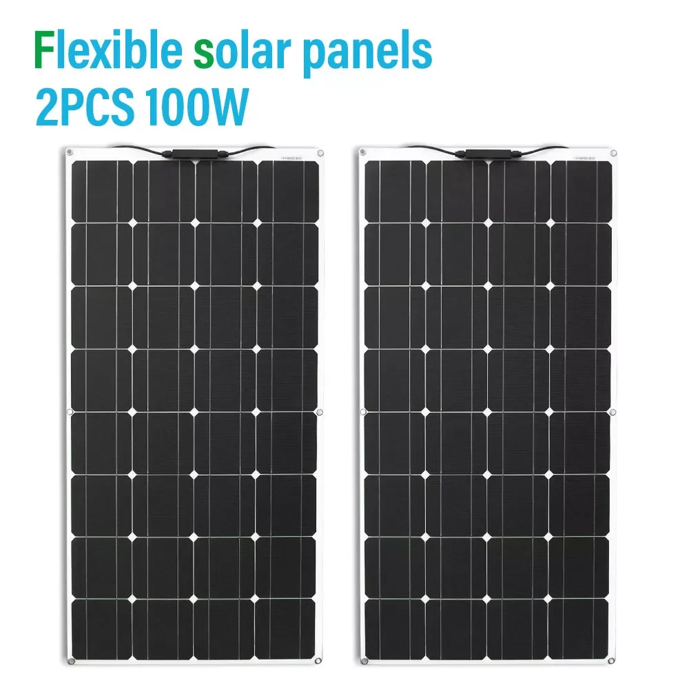 12v flexible solar panel kit 100w 200w 300w monocrystalline bendable solar panel for home car boat roof солнечная панель
12v flexible solar panel kit 100w 200w 300w monocrystalline bendable solar panel for home car boat roof солнечная панель