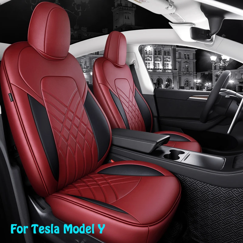 Car Seat Covers Custom Fit For Tesla Model Y 2021 year Fashion Auto Interior Cushion Protector Accessories All Season Set
Car Seat Covers Custom Fit For Tesla Model Y 2021 year Fashion Auto Interior Cushion Protector Accessories All Season Set
