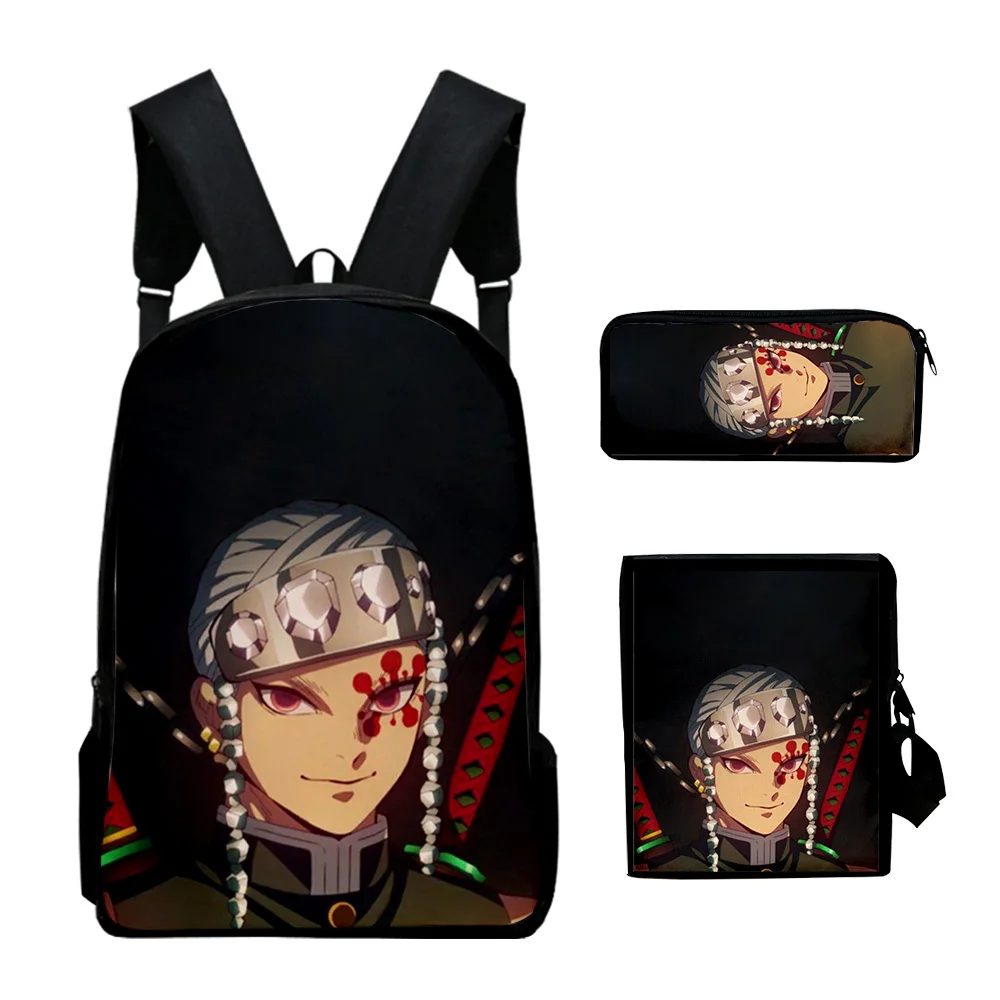 Demon Slayer School Bag Student Children Messenger Bag Youth Backpack Three-Piece School Bag Children Pen Bag
Demon Slayer School Bag Student Children Messenger Bag Youth Backpack Three-Piece School Bag Children Pen Bag