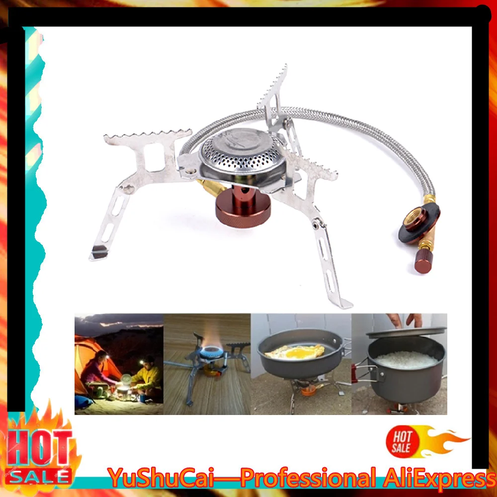 3500W Camping Gas Stove Portable Outdoor Stove Cooking Folding Gas Stove Foldable Split Burner With Box
3500W Camping Gas Stove Portable Outdoor Stove Cooking Folding Gas Stove Foldable Split Burner With Box