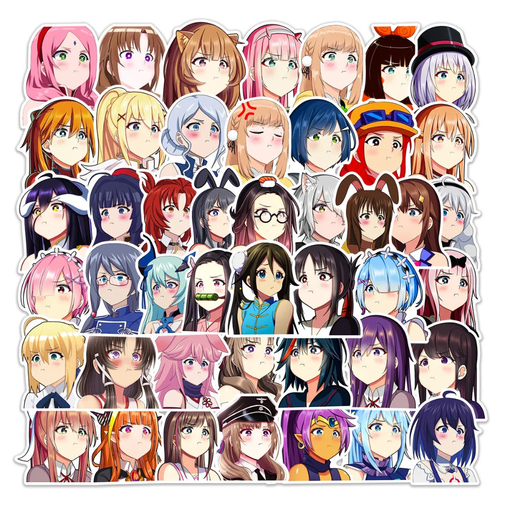 50pcs Pouting Anime Characters Collection Graffiti Stickers Classic Kawaii Cute Trolley Case Guitar Phone Decal Sticker
50pcs Pouting Anime Characters Collection Graffiti Stickers Classic Kawaii Cute Trolley Case Guitar Phone Decal Sticker