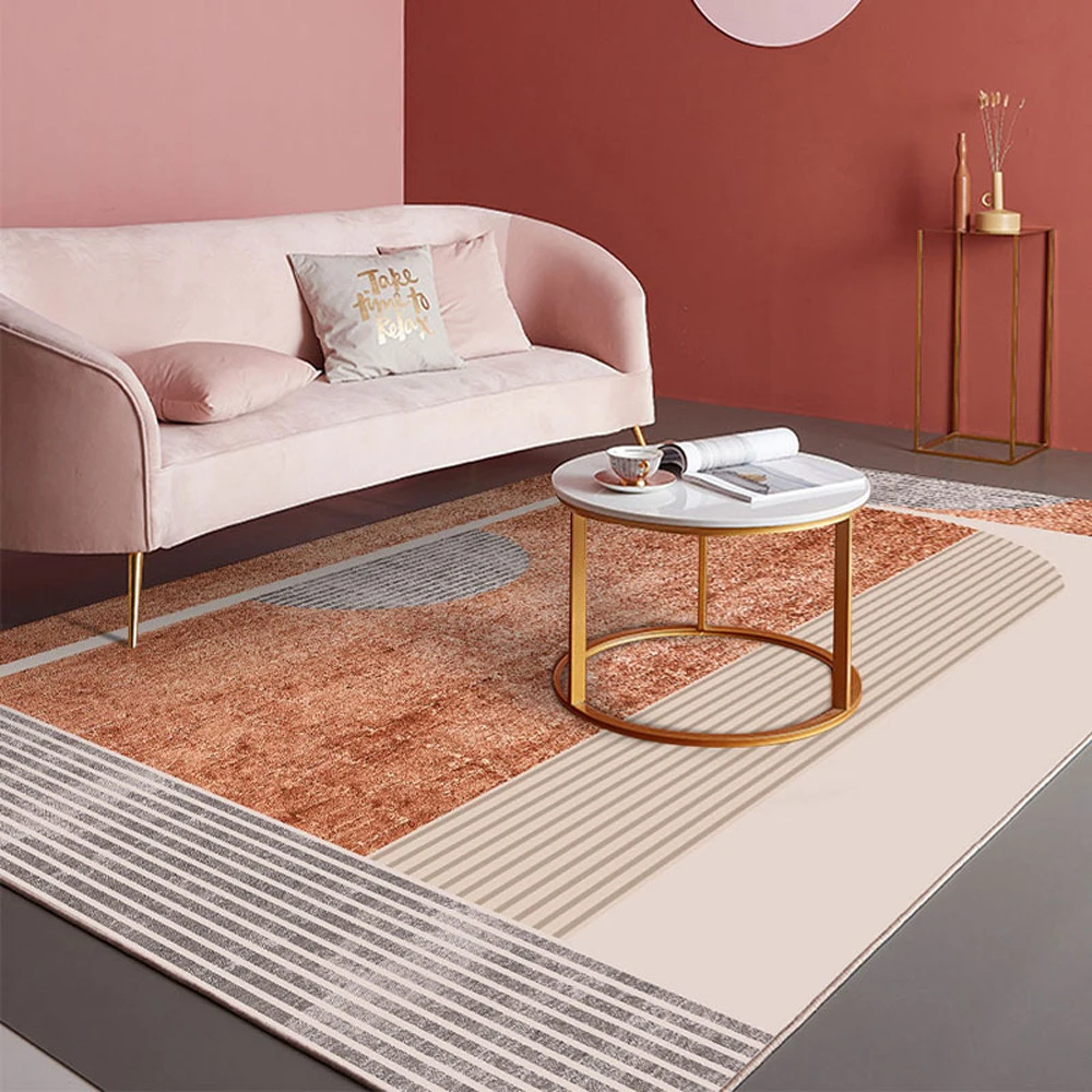 Carpet bedroom decoration Nordic minimalist geometric marble print floor bedside mat non-slip carpet door mat
Carpet bedroom decoration Nordic minimalist geometric marble print floor bedside mat non-slip carpet door mat