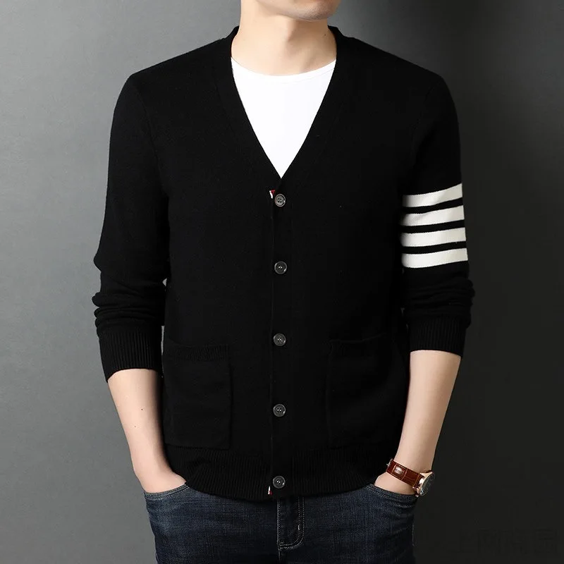 Luxury Men's Coat Knitting 2022 Korean Designer End Cardigan Wear Jacket Fashion New Casual Men's Brand Sweater High
Luxury Men's Coat Knitting 2022 Korean Designer End Cardigan Wear Jacket Fashion New Casual Men's Brand Sweater High