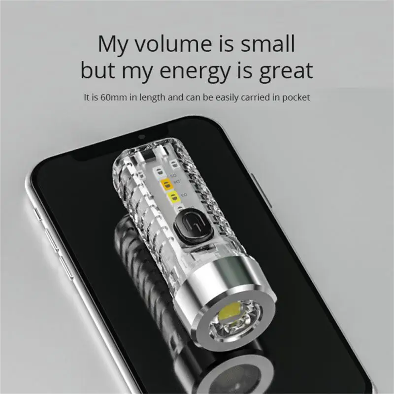 Rechargeable Keychain Flashlight Multi-function High-quality Camping Light Durable Cycling Lamp Camping Flashlight Luminous
Rechargeable Keychain Flashlight Multi-function High-quality Camping Light Durable Cycling Lamp Camping Flashlight Luminous