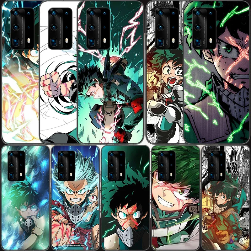 

My Hero Academia Cool Soft Clear Phone Case For Huawei P30 Lite P10 P20 P40 P50 Pro Mate 40 Pro 30 20 10 Lite Cover Silicone