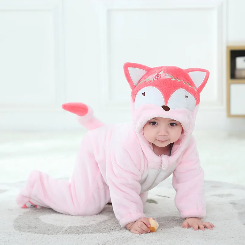Pink Fox Onesie Baby Kigurumis Clothes Cute Kawaii Suit Little Girls Anime Cosplay Costume Halloween Outfit Party Warm Jumpsuit
Pink Fox Onesie Baby Kigurumis Clothes Cute Kawaii Suit Little Girls Anime Cosplay Costume Halloween Outfit Party Warm Jumpsuit