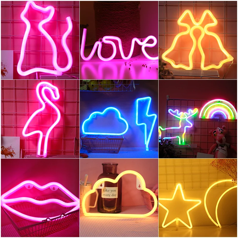 Bar Neon Sign Light Party Wall Hanging LED for Xmas Shop Window Art Wall Decor Neon Lights Lamp USB or Battery Powered
Bar Neon Sign Light Party Wall Hanging LED for Xmas Shop Window Art Wall Decor Neon Lights Lamp USB or Battery Powered