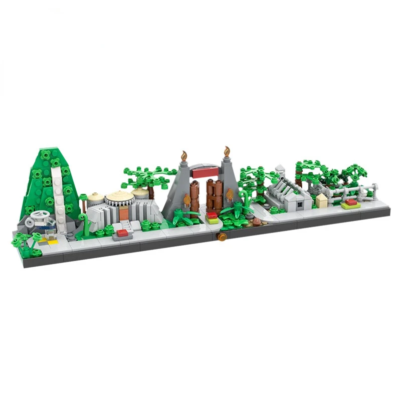 Creative design assembly model World Architecture Series Dinosaur Park skyline building blocks desktop decorations toy gifts
Creative design assembly model World Architecture Series Dinosaur Park skyline building blocks desktop decorations toy gifts