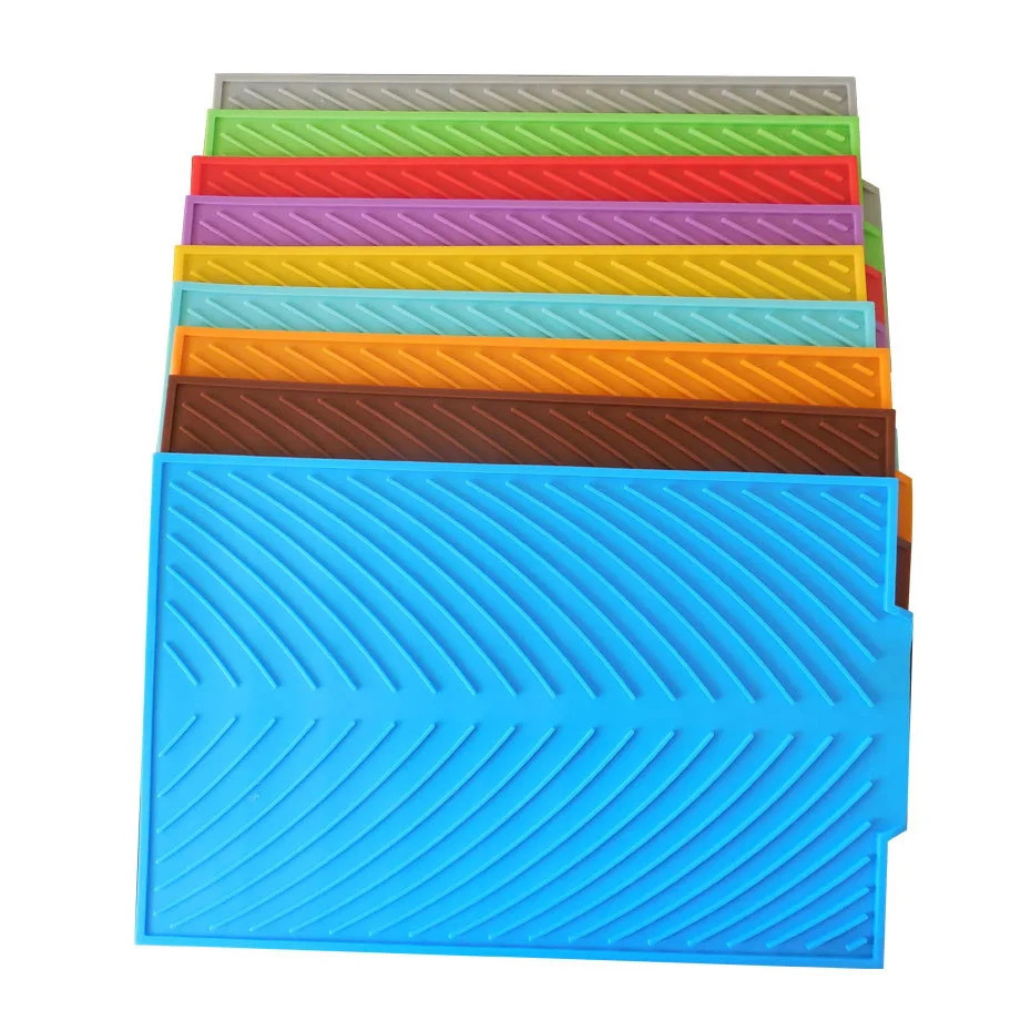 Heat Resistant Draining Kitchen Dish Drying Mat Silicone Mat Placemats Table Placemat Table Mat Dishwaser Durable Cushion Pad
Heat Resistant Draining Kitchen Dish Drying Mat Silicone Mat Placemats Table Placemat Table Mat Dishwaser Durable Cushion Pad