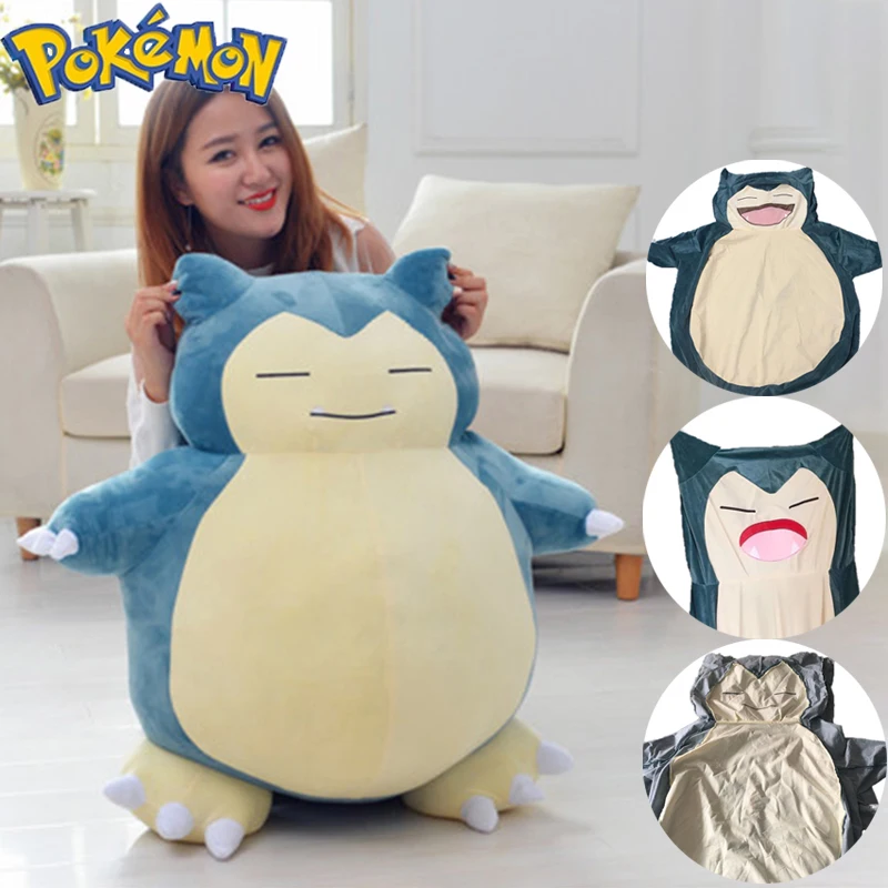 30-200cm Anime Pokemon Pet Elf Baby Snorlax Cover Kabi Bear Plush Doll Pocket Monsters Skin Without Stuffed Animal Doll Toy
30-200cm Anime Pokemon Pet Elf Baby Snorlax Cover Kabi Bear Plush Doll Pocket Monsters Skin Without Stuffed Animal Doll Toy