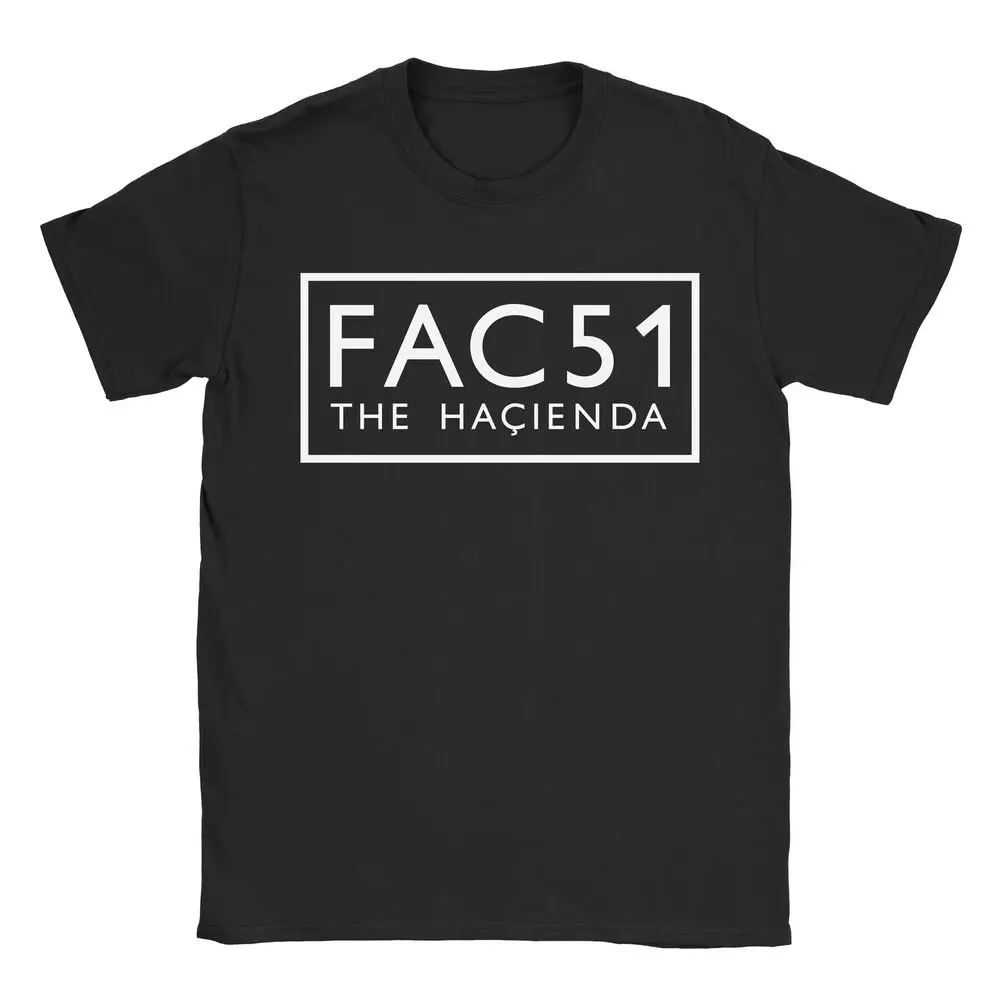

Мужская футболка Fac51 с надписью завода, с каменными розами, счастливого дня