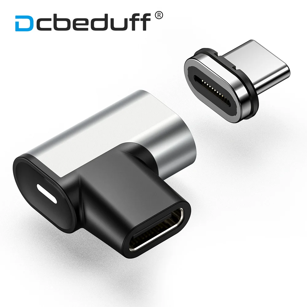 Magnetic USB C Adapter 24Pins Type C Connector 100W Fast Charging Magnet Data Converter 10Gbp/s Data For More Type C Device
Magnetic USB C Adapter 24Pins Type C Connector 100W Fast Charging Magnet Data Converter 10Gbp/s Data For More Type C Device